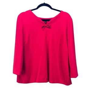 Talbots‎ Blouse Red Large